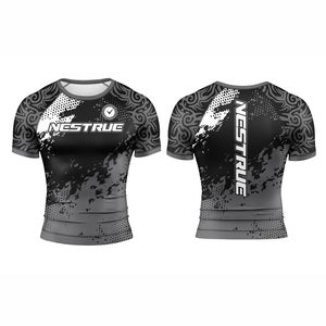 Custom Long Sleeve for Men Sublimation Printing No <b>Rash</b> <b>guard</b> Swimwear Short Sleeve <b>Rash</b> <b>MMA</b> <b>Rash</b> <b>Guard</b> and Shorts Set - Product Image 1