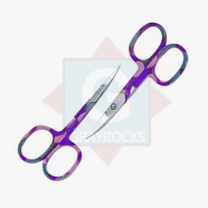 Outil de manucure personnel pour soin des ongles Ciseaux à cuticules en acier inoxydable Manucure incurvée - Product Image 1