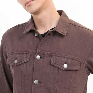 Venta al por mayor personalizada Hombres Jeans Chaqueta de invierno de alta fabricación Nueva llegada de manga larga Hombres Jeans Chaqueta - Product Image 6