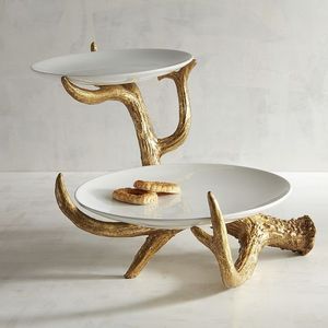 Table à manger de cuisine de haute qualité en métal doré à 2 niveaux Meilleure vente - Product Image 5