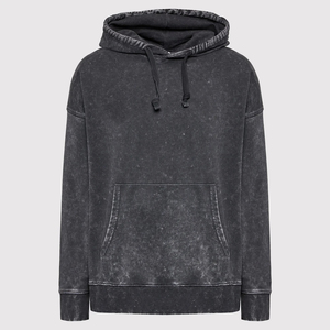 Sudadera con capucha y cremallera para hombre, 100% algodón, tejido de rizo francés, ecológica, transpirable, corte holgado, informal de otoño, con bolsillo - Product Image 1