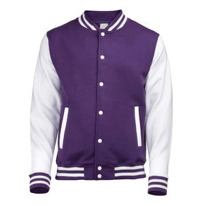 แจ็กเก็ตเลตเทอร์แมนสำหรับผู้ชายเสื้อแจ็กเก็ตแบบลำลองปักลายสีตามสั่งขายส่ง - Product Image 3