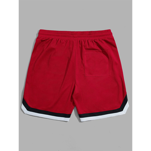 กางเกงขาสั้นตาข่ายเอวยางยืดสำหรับผู้ชาย,กางเกงขาสั้นผู้ชายแบบสั่งตัด - Product Image 5