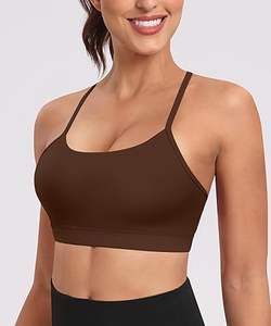 La mejor calidad Fitness Sport Bra Pakistan Made Nuevo diseño Gym Wear Transpirable Sports Women Bra - Product Image 3