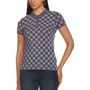 Vente en gros de t-shirts personnalisés à sublimation pour femmes avec impression tendance partout et tissu en polyester respirant - Product Image 3