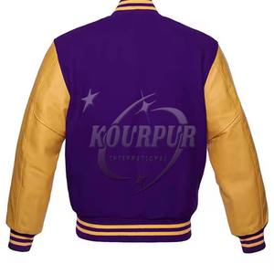 Varsity Jacket Varsiti Jacket con costuras de primera calidad | Estilo universitario unisex | Pedidos a granel personalizables 2025 Producto de alta calidad - Product Image 3