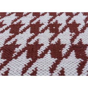Alhambra Classic Wool <b>Rugs</b> in Red & Orange Handmade Flat Weave for Home Jute Hallway Rectangle <b>Rug</b> for Bedroom Model ADWP-13049 - Product Image 3