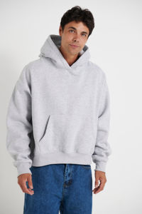 100% Cotton Blank <b>Thick</b> <b>Fleece</b> Heavy Weight Oversized Hoodies Thermal Custom Print Logo Men's Hoodies & Sweatshirts OEM Service - Product Image 6