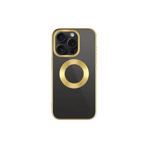 Coque en silicone compatible avec iPhone 15 Pro Max avec découpe du logo Omega, protection de cadre d'appareil photo premium, design animé pour Plus - Product Image 2
