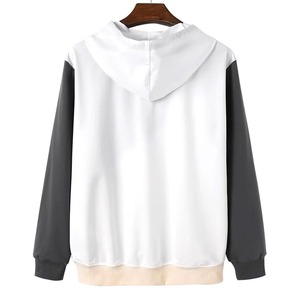Sweat-shirts pour hommes, design personnalisé, logo imprimé, fermeture éclair, qualité supérieure, coupe classique, style décontracté, tendance, nouvelle arrivée, faible MOQ - Product Image 2