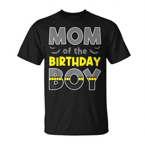 T-shirt a tema Famiglia di Pipistrelli per Compleanno, Regalo Speciale per la Mamma, Abbigliamento Promozionale per Ragazzi - Product Image 2