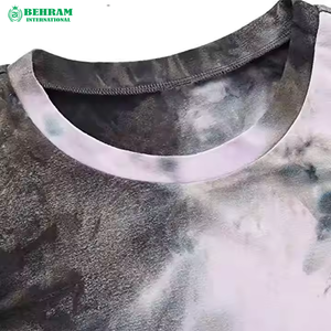 T-shirt Homme Personnalisé 100% Coton Coupe Ample Épaules Tombantes Col Rond Étendu Séchage Rapide Respirant Écologique - Product Image 3