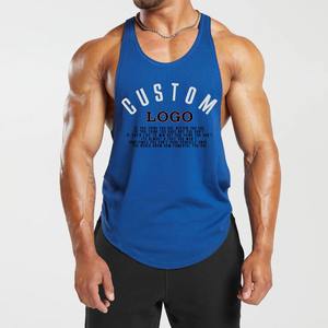 Mejor estilo Diseño único Entrenamiento Hombres Camiseta sin mangas Venta caliente Ligero Ecológico Gimnasio Camiseta sin mangas para hombres - Product Image 2