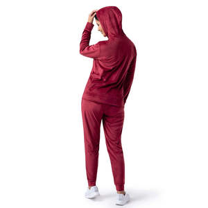 Nueva llegada de ropa deportiva de alta calidad para mujer, chándal de gimnasio de patrón sólido cómodo, chándal de alta calidad para mujer 2025 - Product Image 4