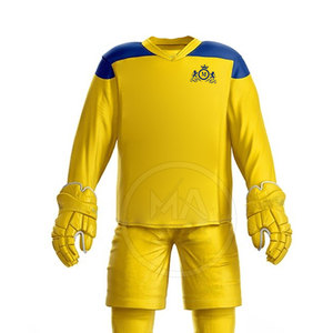 Último Diseño, Alta Calidad, Nuevo Conjunto de Uniformes de Hockey sobre Hielo, Color y Logotipo Personalizables, Secado Rápido, Transpirable, Servicio 100% OEM - Product Image 5