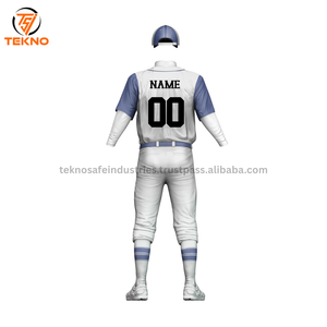 Nuevo modelo de precio de fábrica, uniformes de béisbol sublimados, servicio OEM, diseño personalizado de moda y uniforme de béisbol de tamaño - Product Image 6