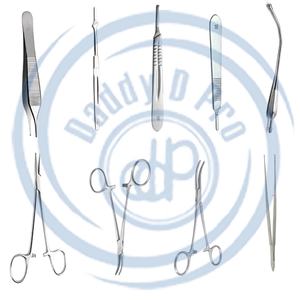 ENSEMBLE DE CHIRURGIE À COEUR OUVERT CARDIAQUE Complet Professionnel 95 PCS Instruments Chirurgicaux Médicaux A + Qualité PAR DADDY D PRO CE & ISO - Product Image 3