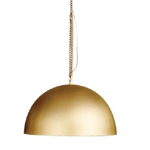 Lámpara colgante de forma redonda de Metal hecha a mano, diseño de lujo, lámpara colgante dorada, lámpara colgante para comedor - Product Image 1