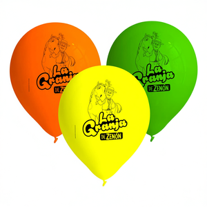 Ballons en latex jetables La Granja De Zenon, 8 pièces, décorations pour fêtes d'enfants - Product Image 2