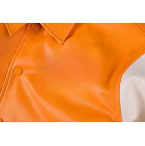 Chaquetas Varsity para Hombre, Estilo Urbano, Bordado de Toalla, Logotipo Personalizado de Béisbol, Alta Calidad de Fábrica, Nuevo Modelo - Product Image 4