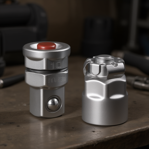 Facom Set of 2 Adaptors for 10 mm Wrenches to 1/4'' Drive Power <b>Tool</b> Accessories - Product Image 3