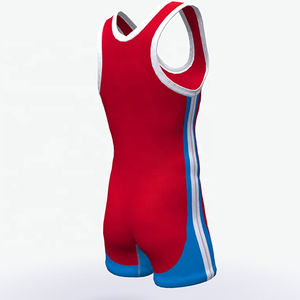 Nouveauté : Singlet de lutte unisexe extensible avec design personnalisé, matière Spandex/Polyester, respirant et à séchage rapide, fabriqué au Pakistan - Product Image 5