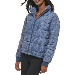 Women Streetwear Puffer Jacket Fashion Puff Regular Style Winter Waterproof Windproof Breathable Polyester Filling Hooded - Product Image 5