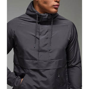 Chaqueta cortavientos transpirable 2025 para hombres, venta al por mayor, chaqueta impermeable para exteriores de la mejor calidad - Product Image 6