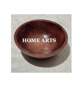 Tazón de madera para chocolates de diseño simple con tazón para servir comida de color marrón de calidad superior al precio más barato - Product Image 4