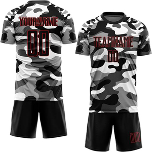 Custom Club Soccer Uniforms Soccer Wear Kit Full Sublimation Set Printing Team Football Jersey Uniform Team Kit - Product Image 5