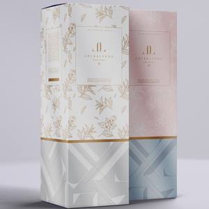 Emballage en papier brun haut de gamme écologique personnalisé boîte d'aliments biologiques Kraft naturel pour collations boulangerie à emporter crème pour le visage gaufrage - Product Image 2