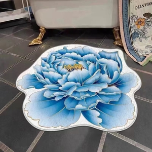 Alfombra de Felpa Extra Gruesa Personalizada de Diseño con Base Antideslizante para Hoteles de Lujo o Dormitorios - Product Image 2
