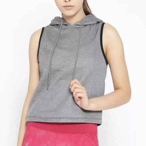 Sudadera corta sin costuras personalizada para mujer, sudadera con bordado de letras de estilo Vintage, ropa de calle para invierno - Product Image 1