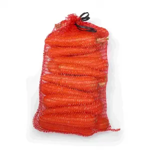 HDPE/PP Kunststoff Gemüse verschiedene Farben Leno Mesh Bag Zwiebel Kartoffel Verpackungs netz für Zwiebel Kartoffel Obst Gemüse/Obst