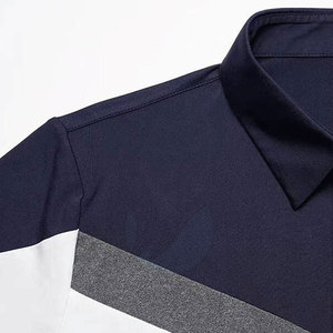 เสื้อโปโลของผู้ชายมาใหม่2024ระบายอากาศได้ดีแห้งเร็วแขนสั้นและพิมพ์ลายดีไซน์ล่าสุด - Product Image 3