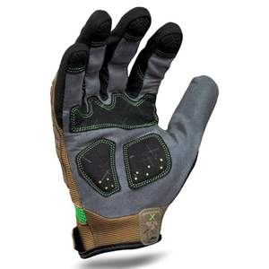 Gants de travail en cuir de vachette grainé, résistants aux chocs TPR, protection contre les coupures en cuir, protection contre les chocs d'hiver, gants de sécurité pour hommes - Product Image 3