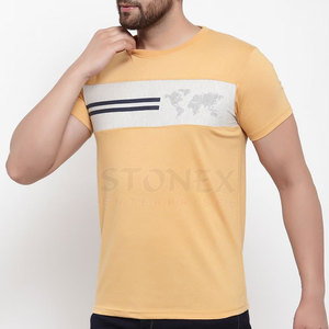 Camiseta cómoda de la calle de los hombres vendedores calientes diseño transpirable con precio de fábrica - Product Image 2
