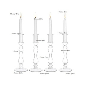 Ensemble de 5 porte-bougies en acrylique de tailles différentes, qualité supérieure, taille personnalisée, au prix le plus bas - Product Image 1