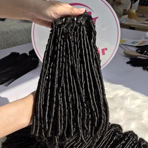 วิกผมสำหรับต่อผมพิกซี่ผมหยิกผมคนเวียดนามดิบสำหรับผู้หญิงผิวดำผมสำหรับต่อแบบคู่และขายปลีก - Product Image 1