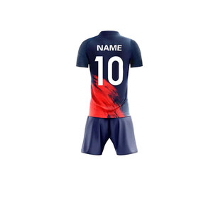 Maillots de football professionnels pour hommes, uniformes unis 100 % polyester, séchage rapide, respirants, col en V, vêtements personnalisés, service OEM, nouveauté - Product Image 6