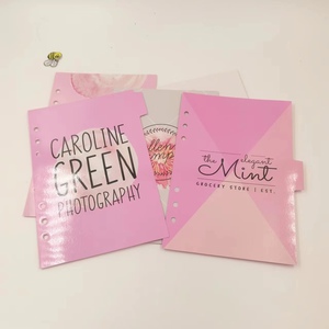 Separadores Personalizados <span class=keywords><strong>de</strong></span> PVC con 6 Orificios para Carpeta, Divisores <span class=keywords><strong>de</strong></span> Hojas Sueltas para Planificador Espiral A5, Recambios <span class=keywords><strong>de</strong></span> Hojas Sueltas para Oficina, Regalo - Product Image 5