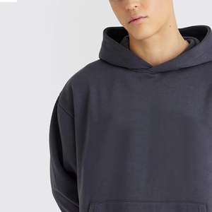 Conjunto de 2 piezas personalizado French Terry Heavy Cotton Sweat Suits Pantalones de chándal y Sudadera con capucha Set Hombres Heavyweight Thick - Product Image 5