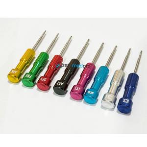 Kit de tournevis manuel en acier inoxydable CE pour implants dentaires, 8 pièces, source d'alimentation manuelle, ensemble d'implants abutment - Product Image 6