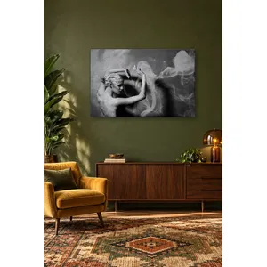 Fida Woman Dancing in Smoke Impression sur toile - Product Image 5