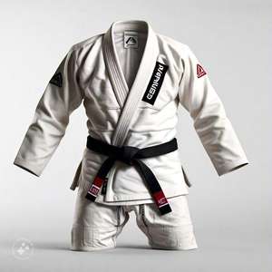 Entièrement personnalisable perle armure coton Jiu Jitsu Gi Kimono coupe professionnelle brésilien Style court contraste point de haute qualité - Product Image 6