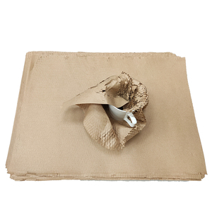 Honeycomb Core Eco-Friendly Recyclable Kraft <b>Paper</b> <b>Wrap</b> <b>Roll</b> 50cm X 38cm 80gsm Protective Cushioning Material for Stylish - Product Image 1