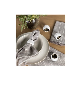 Servilletero de mármol soporte para mesa de cena accesorios decorativos soporte moderno para servilletero para la venta más vendida - Product Image 1