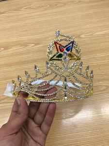 <b>Silver</b> GM OES Grand Matron <b>Crown</b> High Quality Customized Sequence Order of the Eastern Star Grand Matron <b>Crown</b> Made in Pakistan - Product Image 5