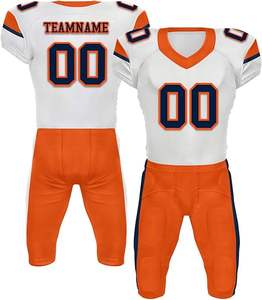 Maillots de football américain personnalisés pour jeunes, adultes et hommes, uniformes de football américain confortables, maillot de football américain par sublimation - Product Image 1