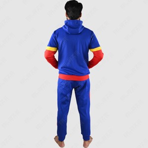 Conjunto Deportivo Personalizado para Hombre y Mujer, Chándal Unisex Holgado, Conjunto Deportivo de Felpa Técnica de Poliéster con Capucha, Transpirable - Product Image 3